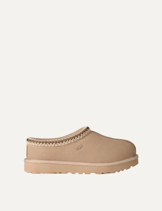 UGG Women’s Moonlight Suede Tasman II Slippers with Braided Trim side