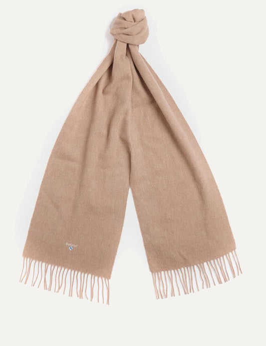 BARBOUR PLAIN LAMBSWOOL SCARF