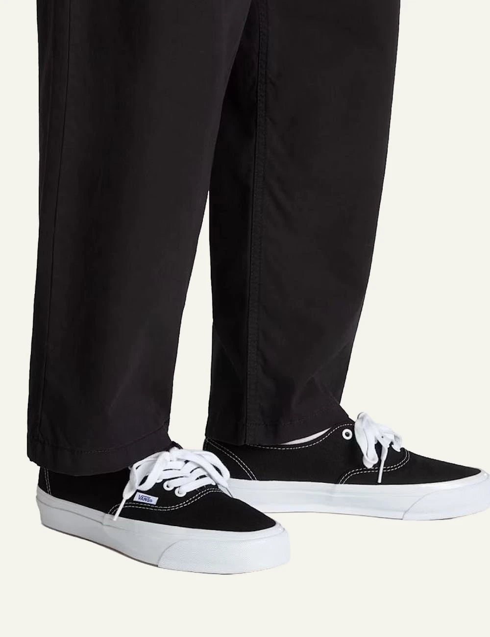  Vans Authentic Reissue 44 LX black canvas sneaker model view