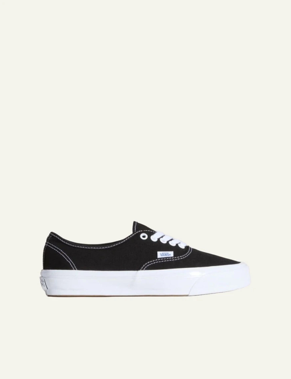  Vans Authentic Reissue 44 LX black canvas sneaker side view