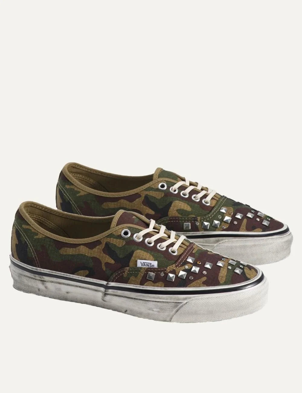 Vans Women’s Multicolor Camouflage Ripstop Studded Sneakers profile
