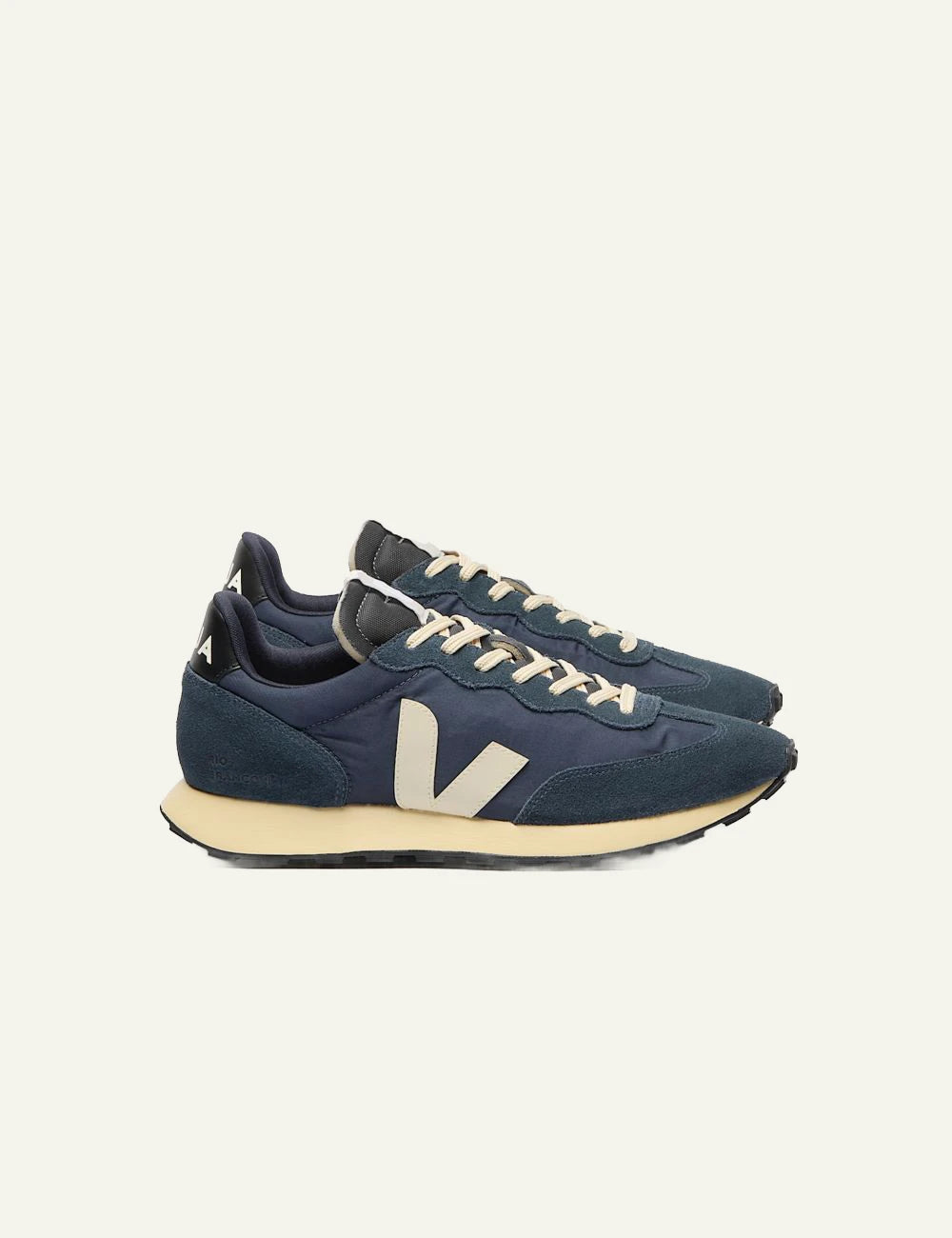 Veja Rio Branco II Lite nolyn sneakers blue off white side detail view
