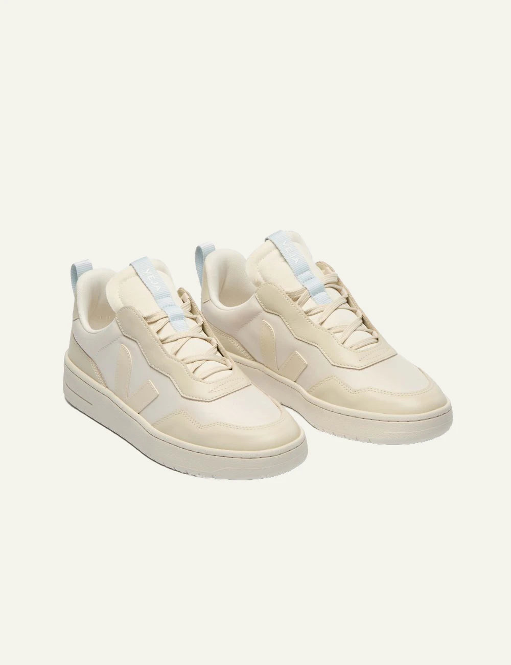 veja sneakers v 90 veja x cfcl recycled beige front