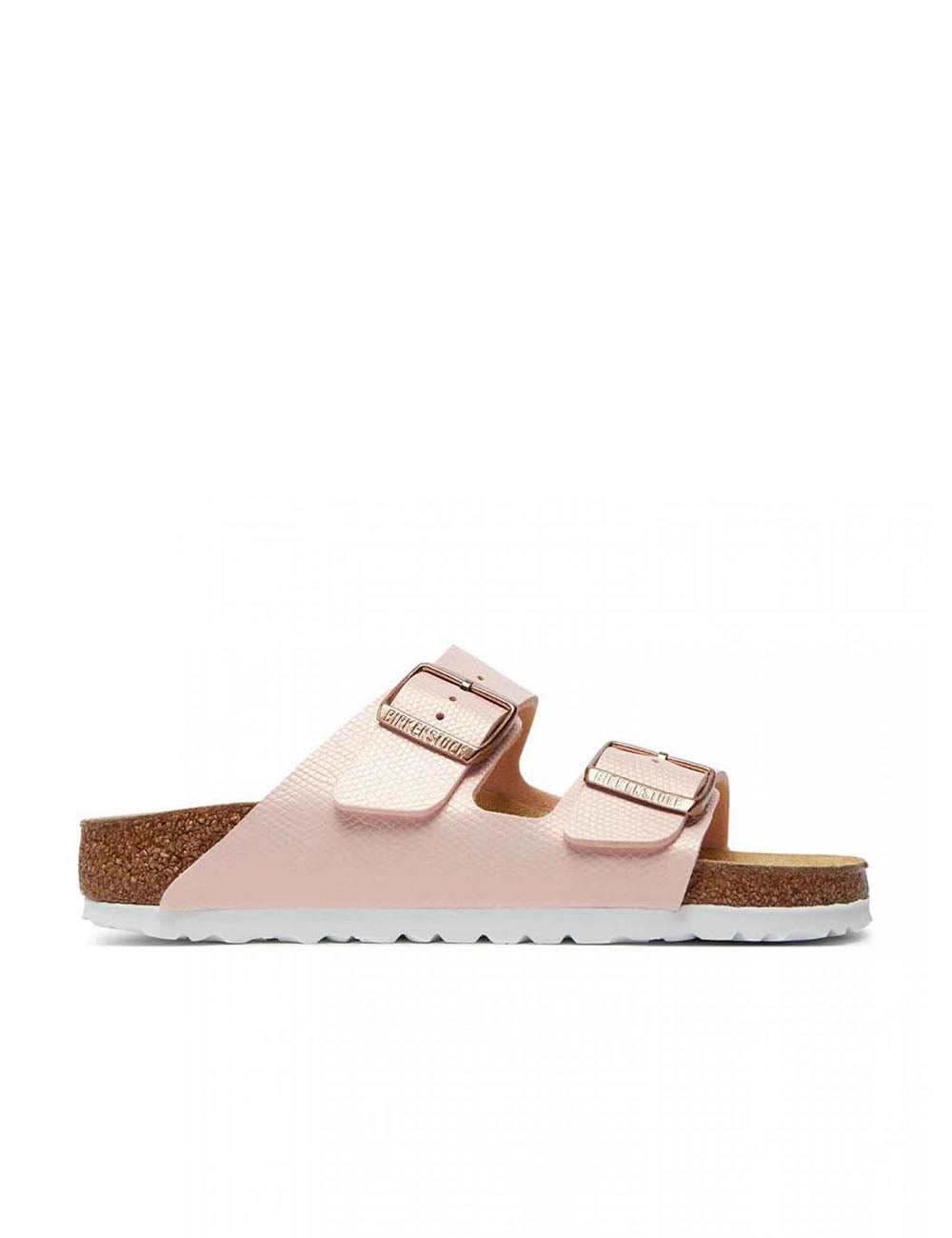 BIRKENSTOCK BS CLASSIC ARIZONA BF SHINY LIZARD LIGHT ROSE BIRKENSTOCK