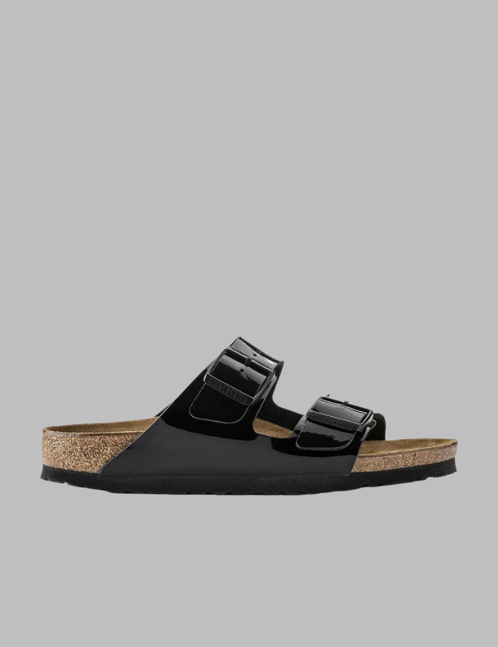 BIRKENSTOCK SYNTHETICS ARIZONA BF PATENT BLACK BIRKENSTOCK