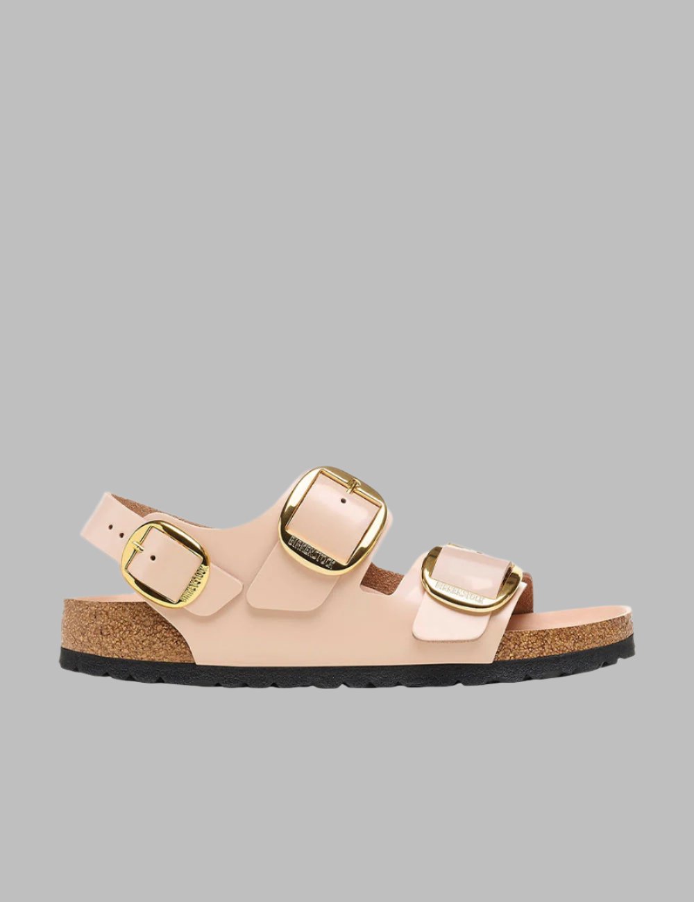 BIRKENSTOCK LEATHER MILANO BB LENA HIGH SHINE NEW BEIGE HEX BIRKENSTOCK