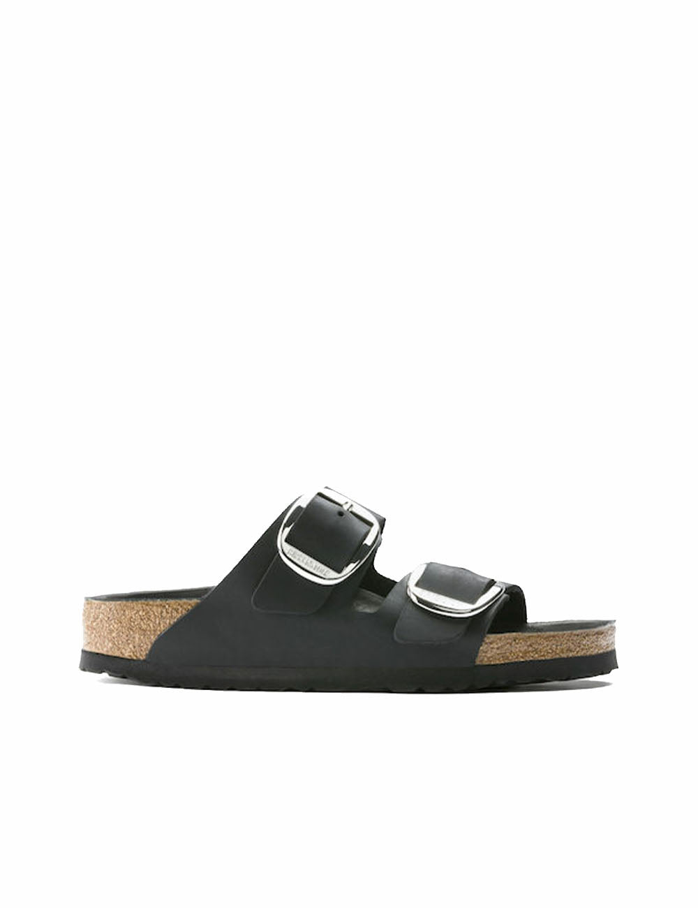 BIRKENSTOCK LEATHER ARIZONA BIG BUCKLE LEOI BLACK HEX BIRKENSTOCK