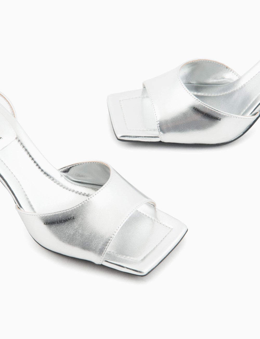 ARMANI EXCHANGE SANDAL METALLIC PU