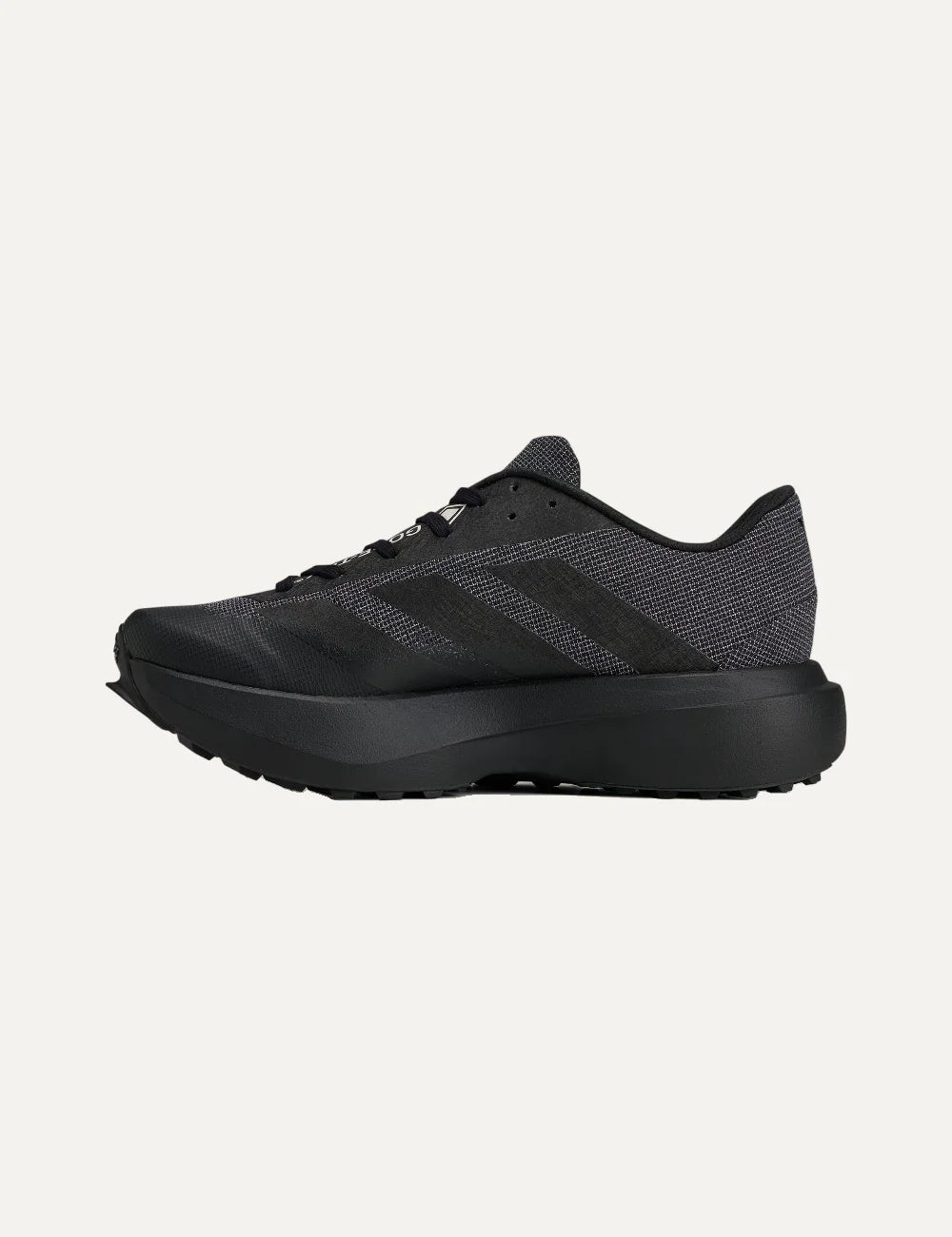 Unisex Y-3 EVO SL ATR GTX black sneakers with textile and synthetic upper, GORE-TEX Invisible Fit, LightstrikePro cushioning, rubber outsole and Yohji Yamamoto signature profile