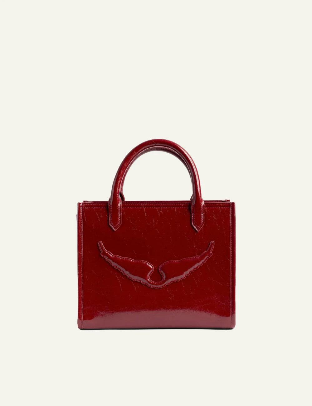 zadig_voltaire_power_small_tote_red_front_angle